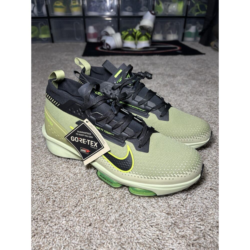 Nike Infinity Tour GTX Shoes Mens Size 10 Green GORE-TEX Golf Spikes FV4897-300 - Picture 4 of 6